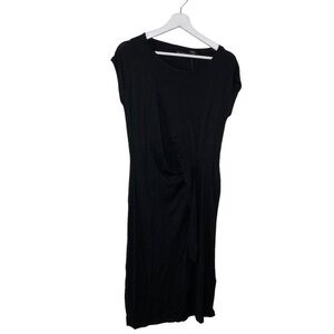New Nicole Miller NY Short Sleeve Dress Black